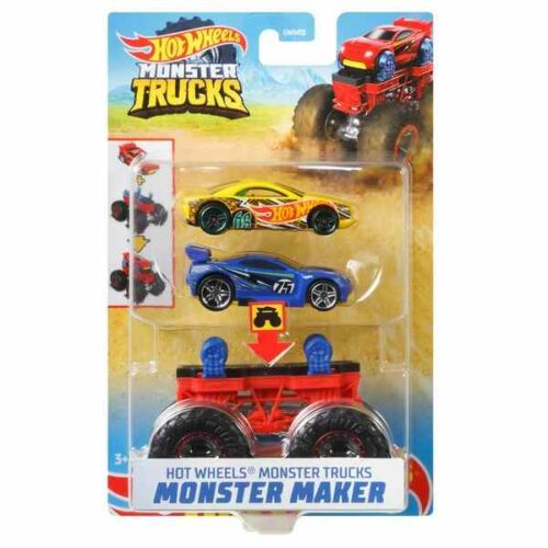 Hot Wheels Monster Trucks 1.64 - Monster Maker - Red Chassis
