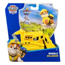 PAW Patrol Rubble Bulldozer Vehicle and Pup Figure