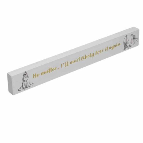 Disney Collectible Desk Plaque - Winnie the Pooh - Eeyore