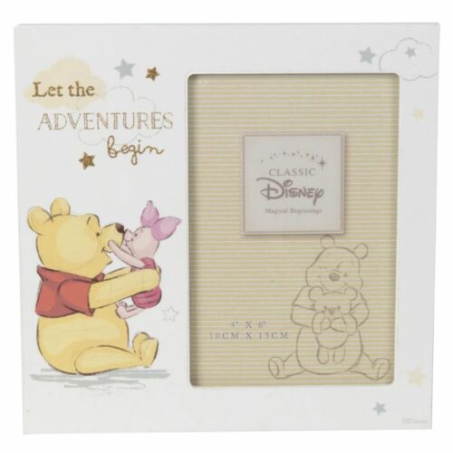 Winnie the Pooh Photo Frame - Let the Adventures Begin