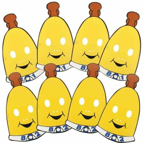 Bananas In Pyjamas Paper Masks - 8 Pack