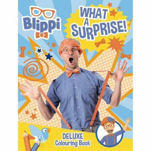 Blippi Deluxe Colouring Book