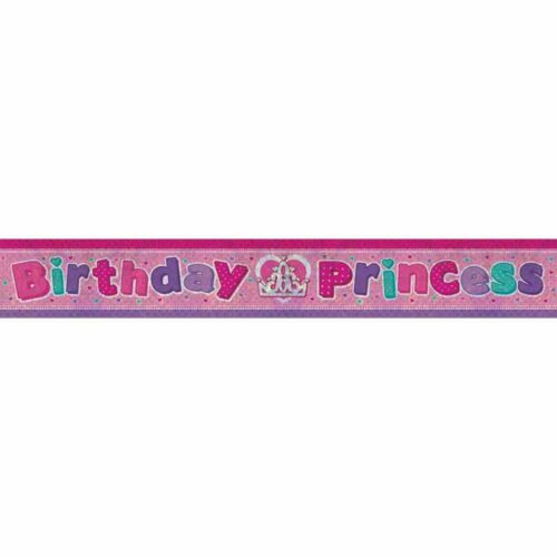 Disney Princess Decoration - Banner - Happy Birthday