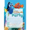 Finding Nemo Party Invitations - 12 Pack
