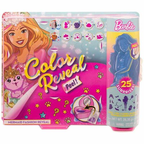 Barbie Doll - Colour Reveal - Peel and Play - Mermaid Fantasy