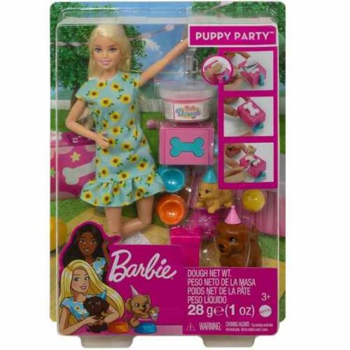 Barbie Playset - Puppy Pet Party