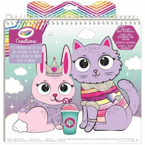 Crayola Activity Book - Creations Pets Fashion Sketch Set