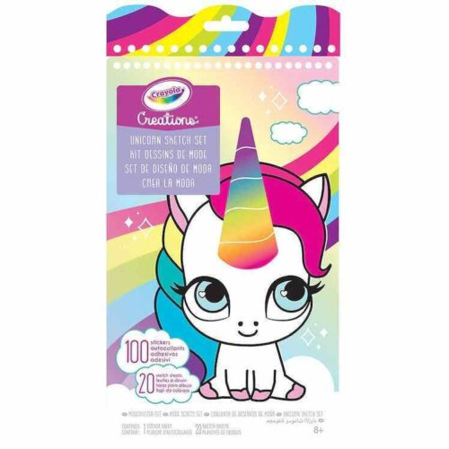 Crayola Creations Unicorn Sketch Set