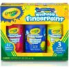 Crayola Paint Washable Fingerpaints 3 Pack