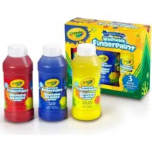 Alternative view of Crayola Washable Fingerpaints 3 Pack