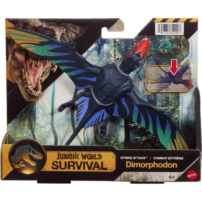 Jurassic World Strike Attack Dimorphodon Dinosaur Figure 1 Jurassic World Strike Attack Dimorphodon Dinosaur Figure