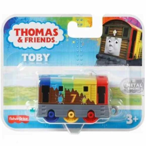 Thomas And Friends Trackmaster Push Along Train - Toby - Rainbow