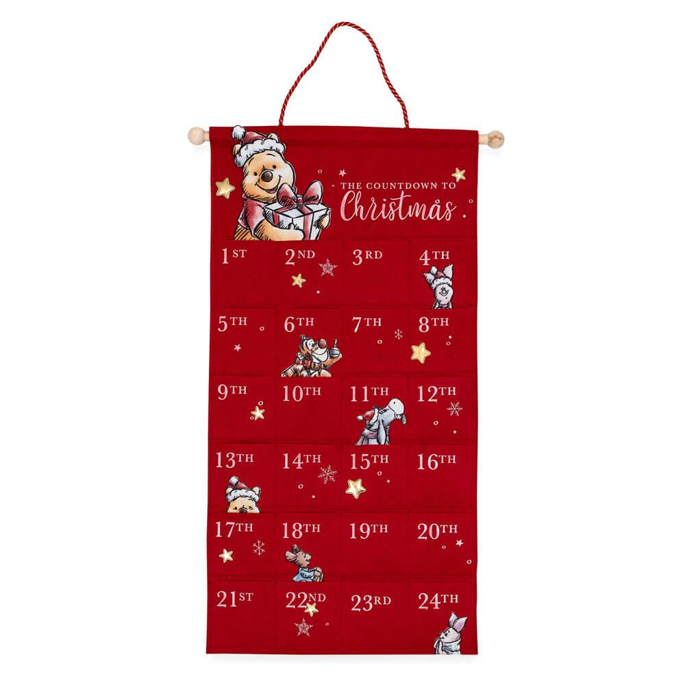 Winnie the Pooh Fabric Advent Calendar