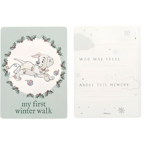 Disney Christmas Milestone Cards 3 Disney Christmas Milestone Cards - Image 3