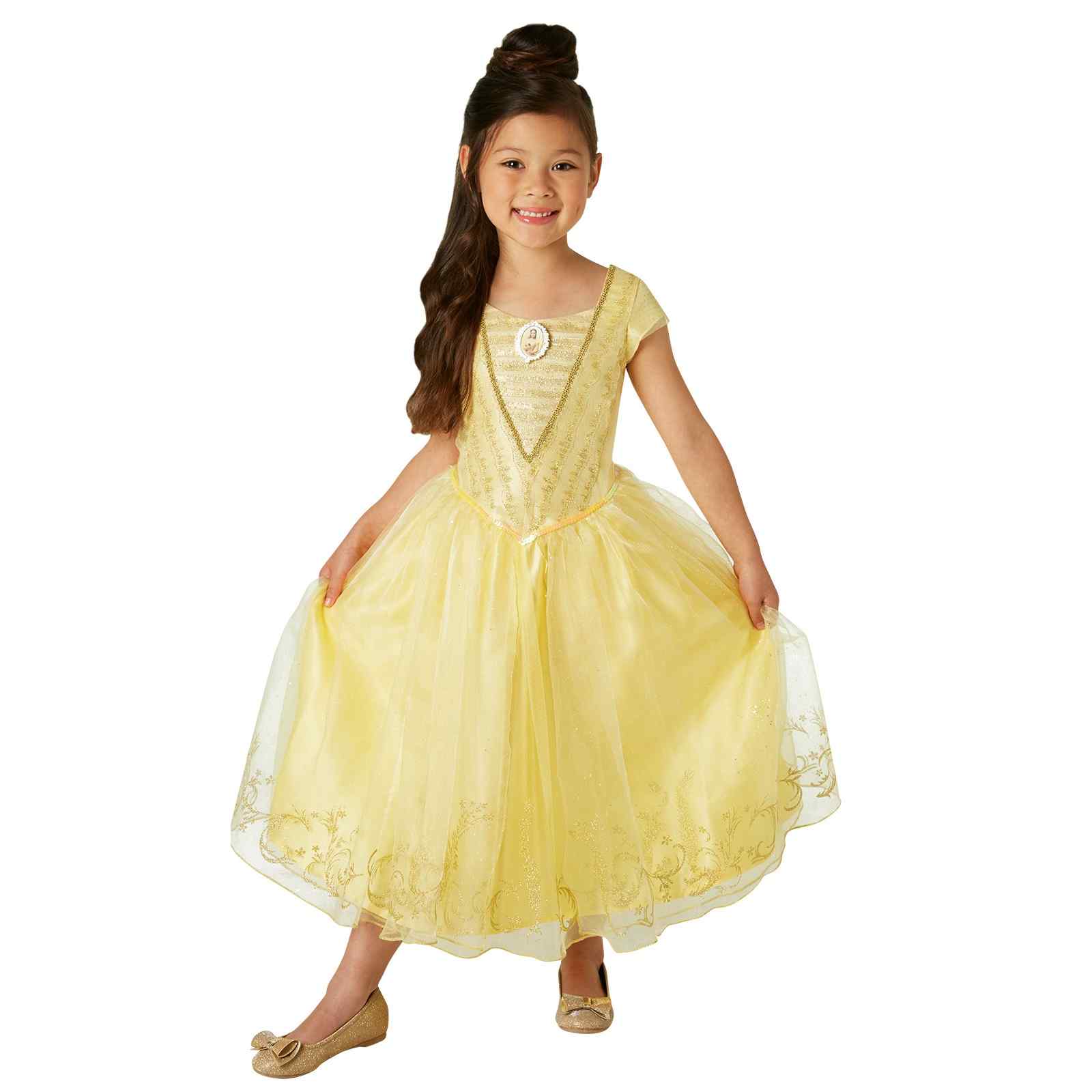 Disney Princess Costume - BELLE - SIZE 6-8 - DELUXE - LIVE ACTION ...