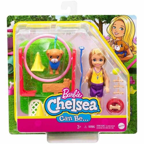 Barbie Playset -  Chelsea - Can Be Anything - Dog Trainer