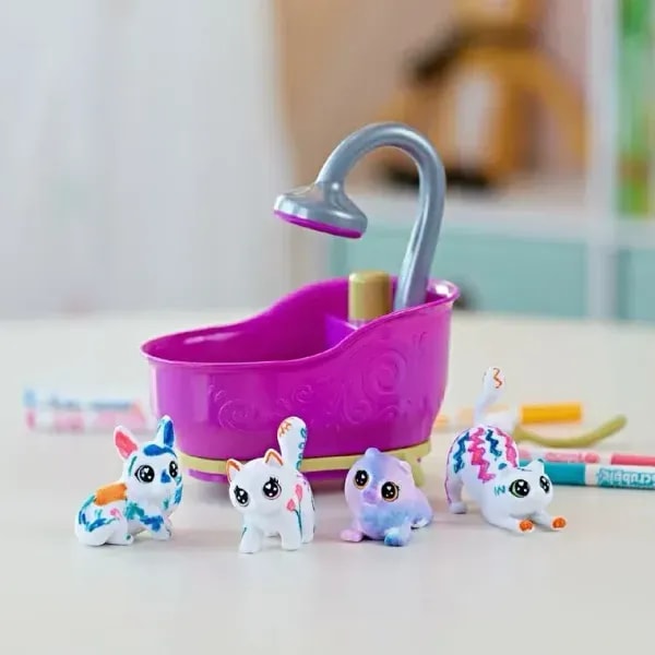 Crayola Scribble Scrubbie Pets Bathtub Playset Colour and Wash Set 2 Crayola Scribble Scrubbie Pets Bathtub Playset Colour and Wash Set - Image 2