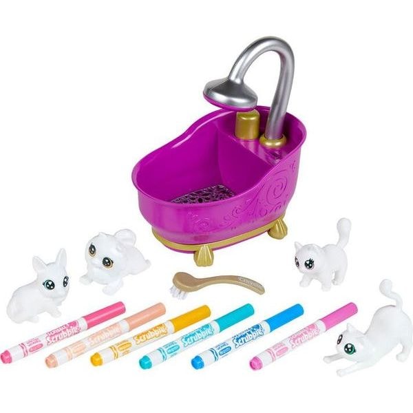 Crayola Scribble Scrubbie Pets Bathtub Playset Colour and Wash Set 5 Crayola Scribble Scrubbie Pets Bathtub Playset Colour and Wash Set - Image 5