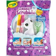 Crayola Scribble Scrubbie Pet Buster the Alley Cat Single Pack Colour and Wash