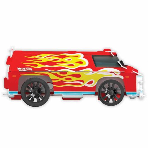 Hot Wheels Mini Maker Kitz Pocket Kit Super Van Red