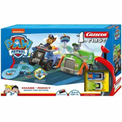 Paw Patrol Carrera First Slot Car Race Track - Ready For Action