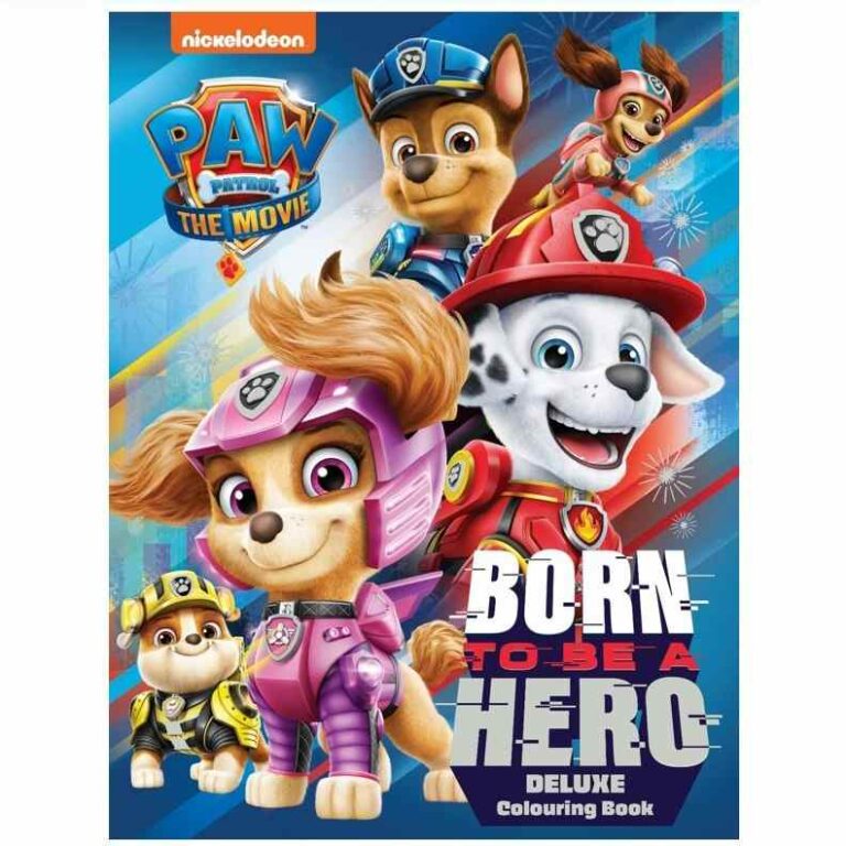 Paw Patrol Colouring Book - the Movie Deluxe - Thomas Online
