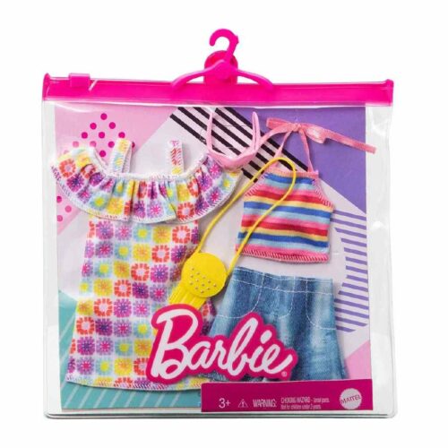 Barbie Clothes – 2 Pack – Patchwork