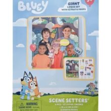 Bluey Decoration - Scene Setter Wall Decorating Set with Props