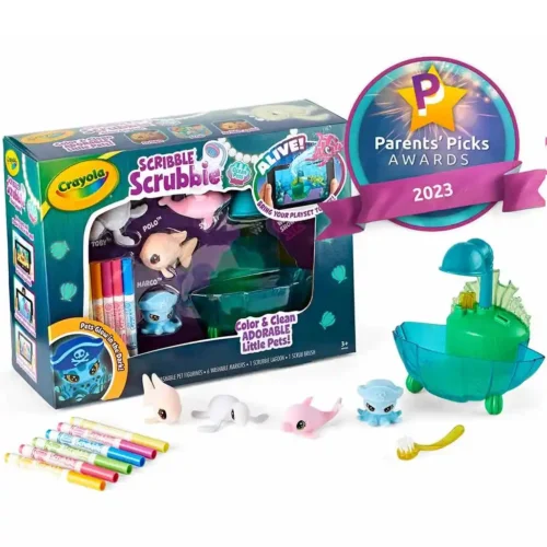 Crayola Craft - Scribble Scrubbie Playset - Bath Tub - Glow Lagoon