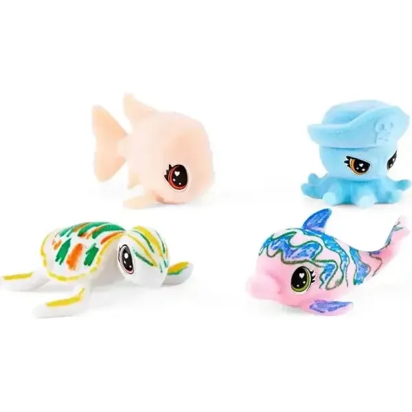 Crayola Scribble Scrubbie Glow Lagoon Bath Tub Playset Colour and Wash Pets 6 Crayola Scribble Scrubbie Glow Lagoon Bath Tub Playset Colour and Wash Pets - Image 6