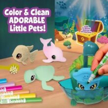 Crayola Scribble Scrubbie Glow Lagoon Bath Tub Playset Colour and Wash Pets 15 Crayola Scribble Scrubbie Glow Lagoon Bath Tub Playset Colour and Wash Pets