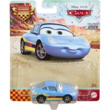 Disney Pixar Cars Race to Celebrate Sally Diecast Vehicle