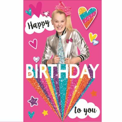 Jojo Siwa Birthday Card - Thomas Online