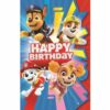 Paw36051 Paw Patrol Birthday Card