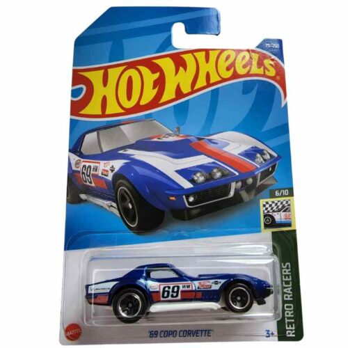 Hot Wheels 1.64 - Car - Retro Racers - 69 Copo Corvette
