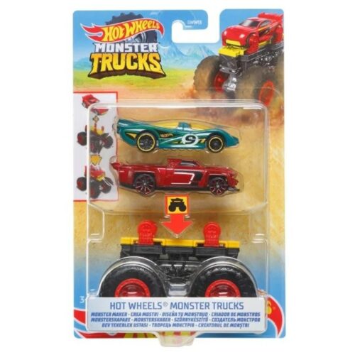 Hot Wheels Monster Trucks 1.64 Monster Maker Black Chassis