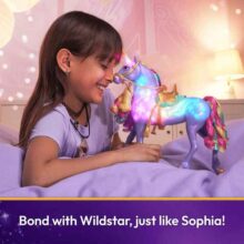 Unicorn Academy Rainbow Light Up Wildstar Interactive Unicorn