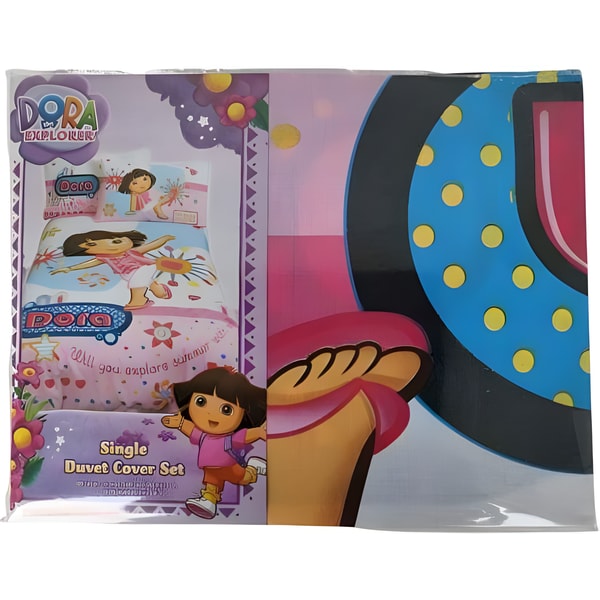 Dora the Explorer Duvet Cover Set Single – Kids Bedding 1 Dora the Explorer Duvet Cover Set Single – Kids Bedding
