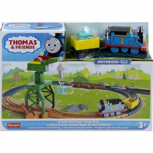 Thomas And Friends Playset Cranky The Crane Cargo Drop2