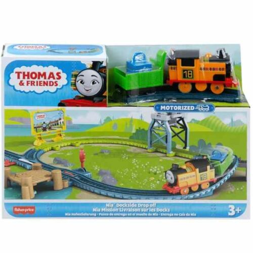 Thomas and Friends Playset - Push Along - Nia Dockside Drop Off