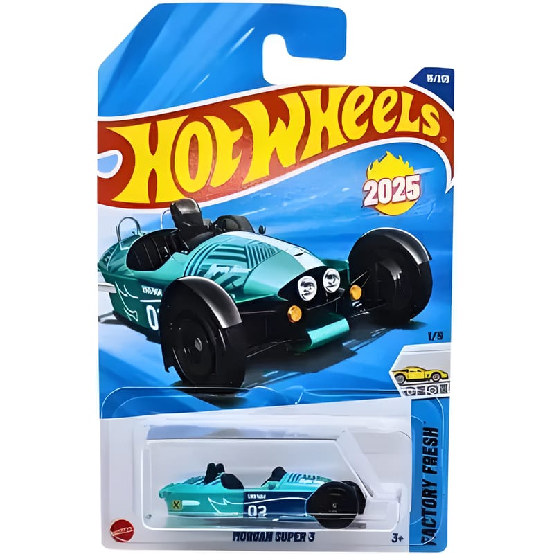 Hot Wheels 1.64 Car - Factory Fresh - Morgan Super 3 1 Hot Wheels 1.64 Car - Factory Fresh - Morgan Super 3