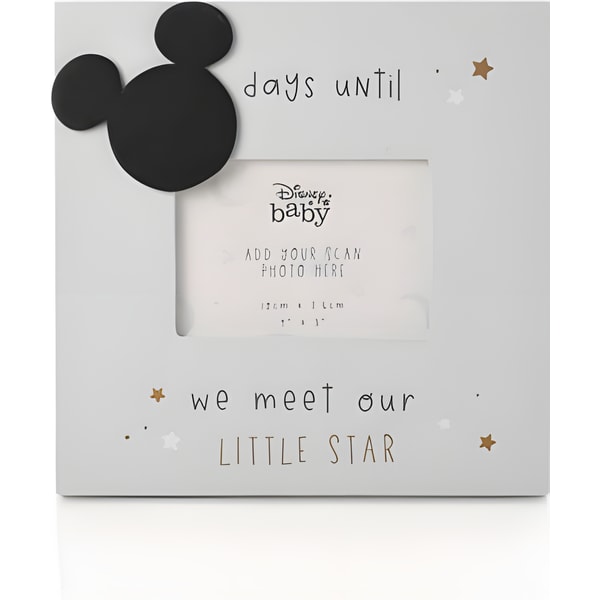 Disney Mickey Mouse Baby Ultrasound Countdown Photo Frame 1 Disney Mickey Mouse Baby Ultrasound Countdown Photo Frame