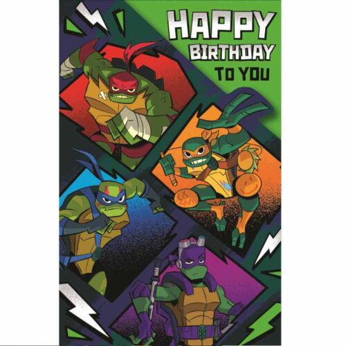 Teenage Mutant Ninja Turtles Birthday Card