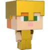 Minecraft Mob Head Mini - Alex in Gold Armor
