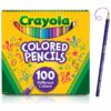 Crayola Coloured Pencils - Full Size 100 Pack