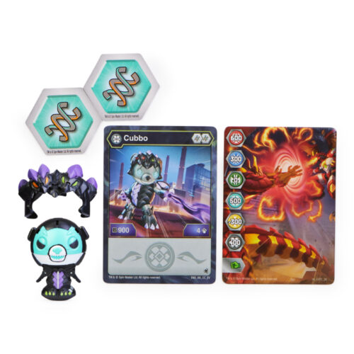 Bakugan Cubbo - Nillious Dark Black - Image 2