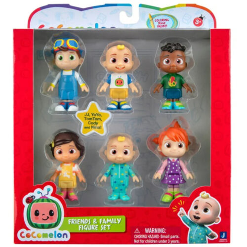 CoCoMelon Figurines - Family and Friends 6 Pack