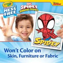 Crayola Colour Wonder Mess Free Colouring Pages And Markers Spidey And His Amazing Friends4