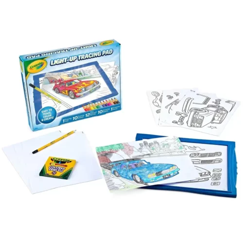 Crayola Craft - Light Up Tracing Pad - Cars - Image 2
