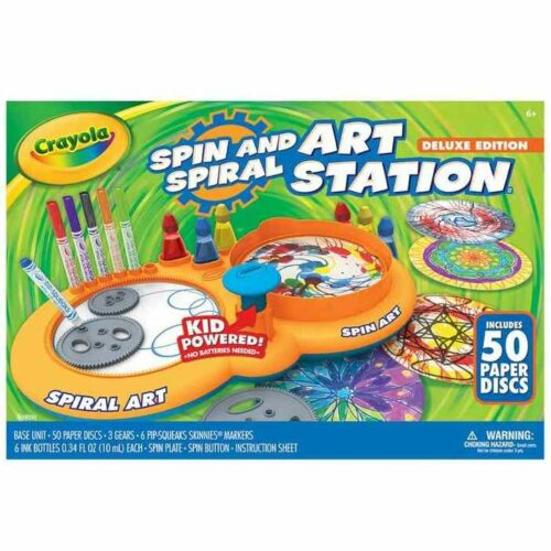 Crayola Craft - Spin and Spiral Art Station Deluxe Edition